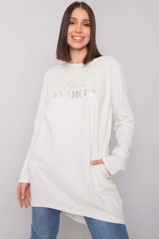 Ecru tuunika pluss suuruses taskutega...