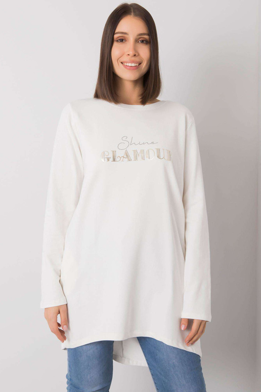 Ecru tuunika pluss suuruses taskutega...