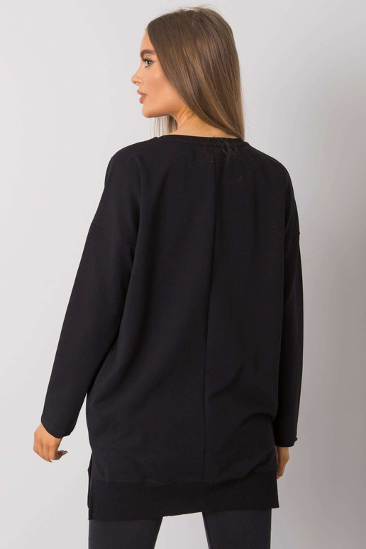 Must tuunika kirjaga Halifax RUE PARIS Must tuunika kirjaga Halifax RUE PARIS