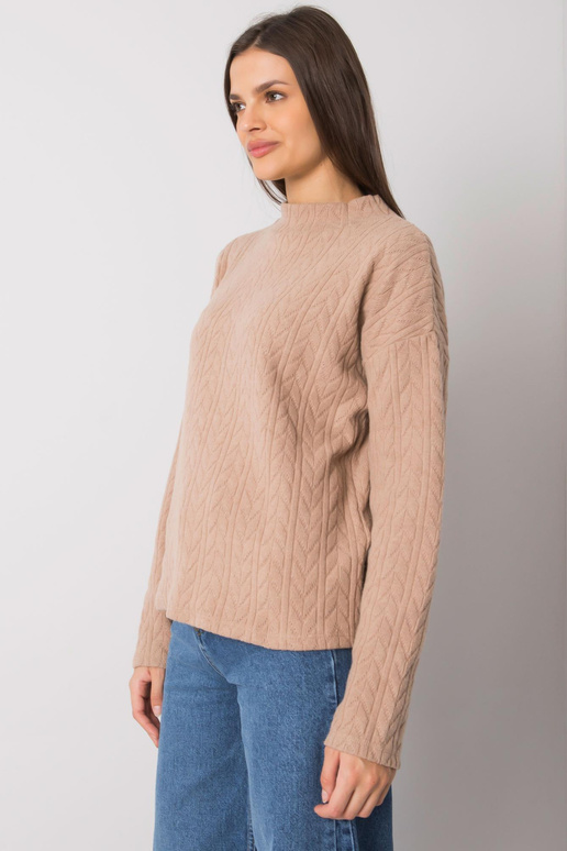 Tumebeež väikese mustriga sviiter...