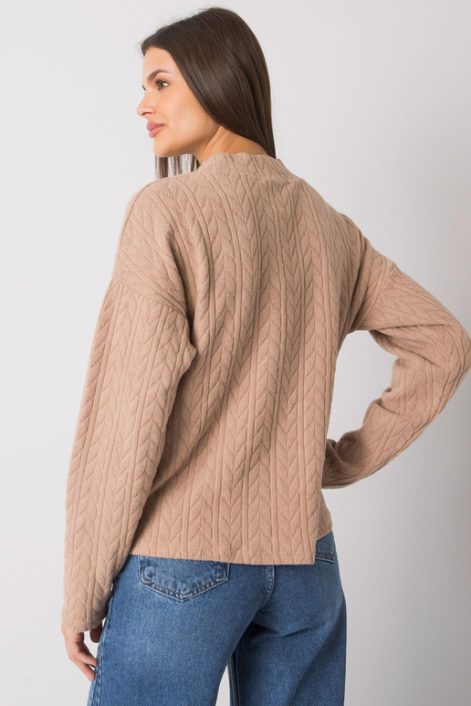 Tumebeež väikese mustriga sviiter...