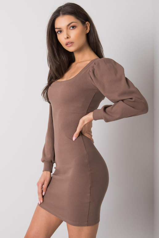 Pruun liibuv kleit Shantaya RUE PARIS