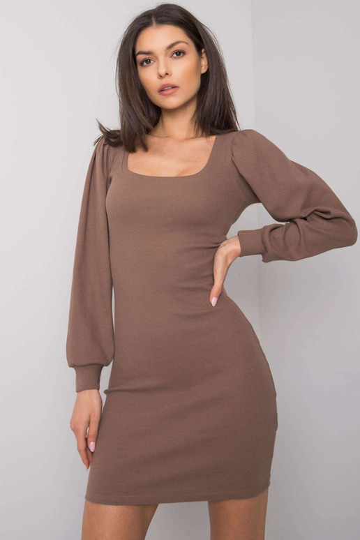 Pruun liibuv kleit Shantaya RUE PARIS