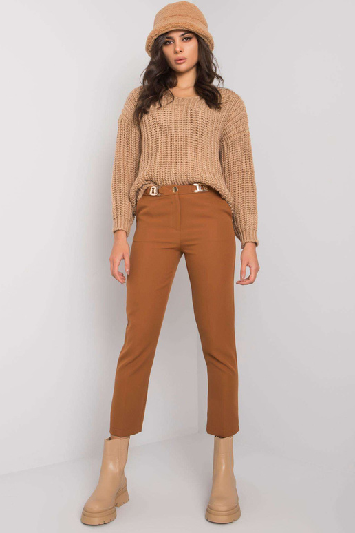 Helepruunid elegantsed püksid Beverley Helepruunid elegantsed püksid Beverley