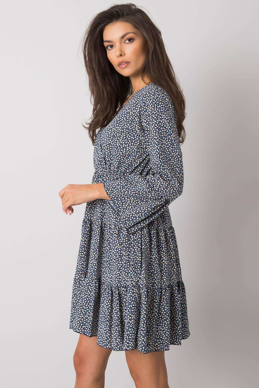 Daleyza tumesinine lilledega kleit