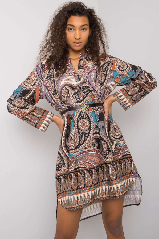 Must kleit Vancouveri trükiga