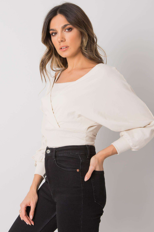 Naiste beež puuvillane pluus Chavri...