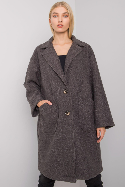 Naiste taskutega grafiitmantel...