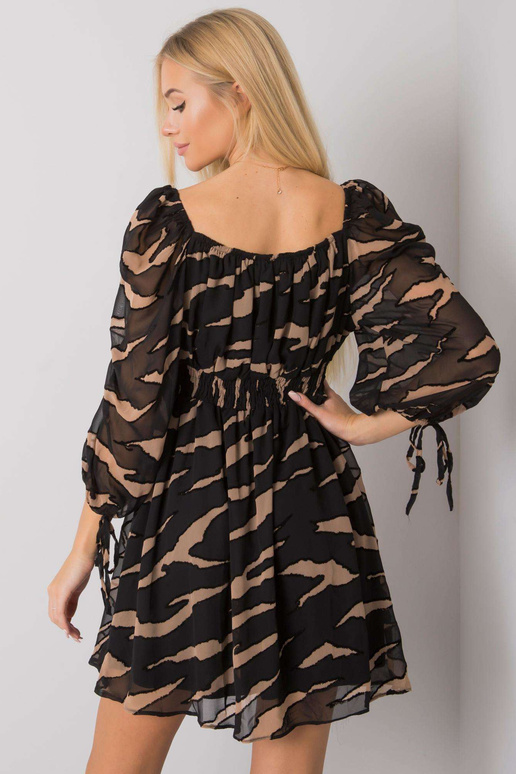 Must ja beež Hispaania kleit Philippi...