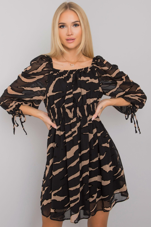 Must ja beež Hispaania kleit Philippi...