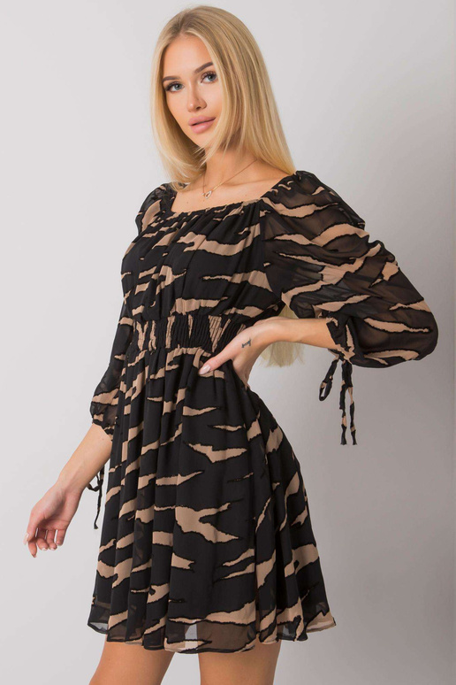 Must ja beež Hispaania kleit Philippi...