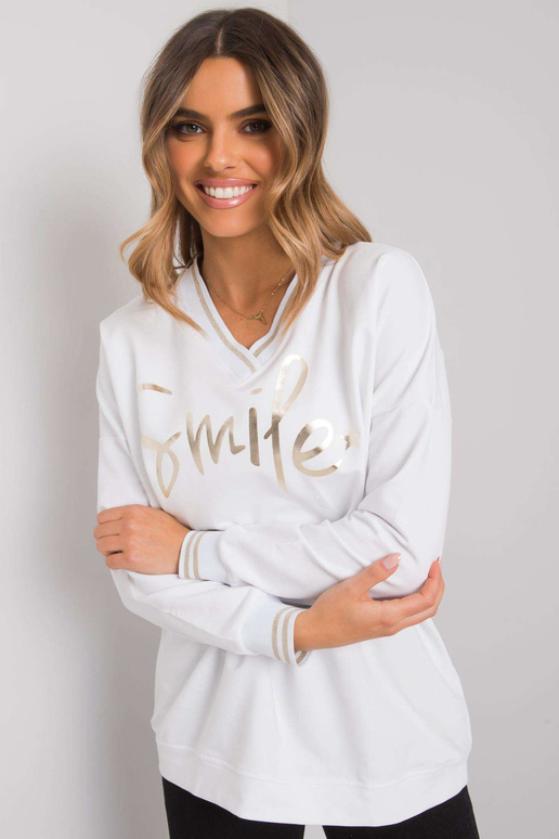 Naiste valge puuvillane pluus...