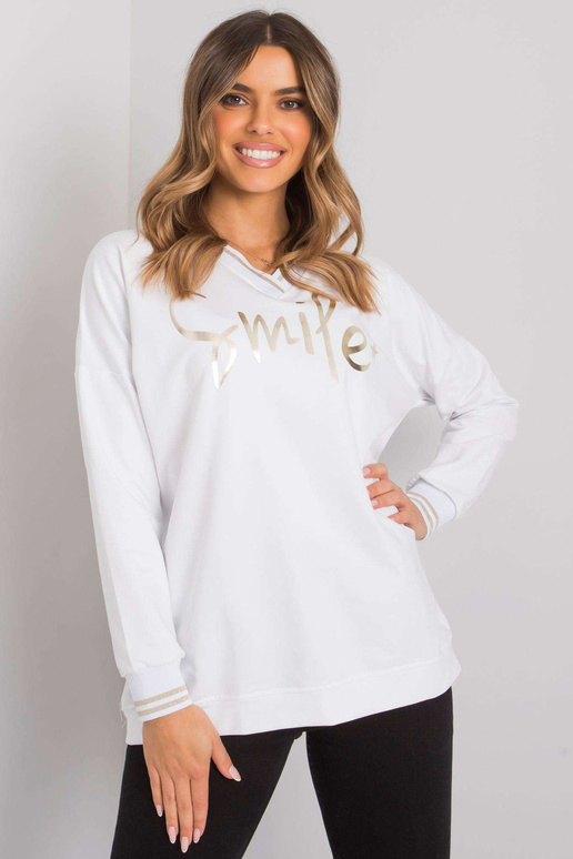 Naiste valge puuvillane pluus...