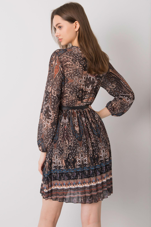 Must Carmona plisseeritud kleit