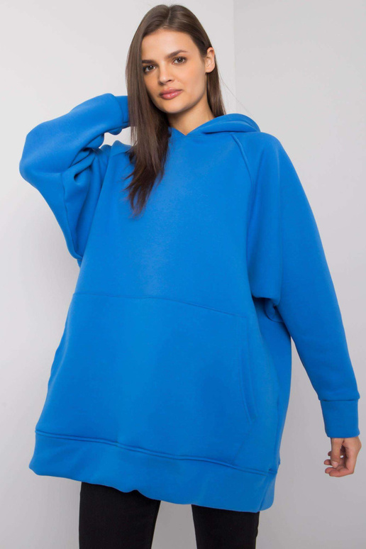 Tumesinine känguruga dressipluus...