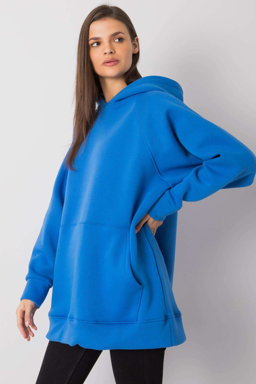 Tumesinine känguruga dressipluus...