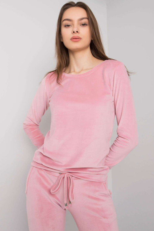 Kahvaturoosa veluurkomplekt Clarisa...