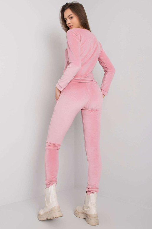 Kahvaturoosa veluurkomplekt Clarisa...