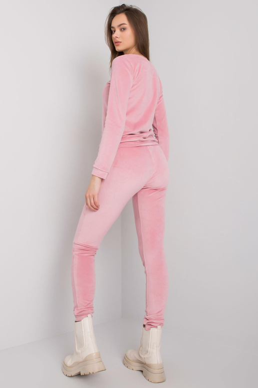 Kahvaturoosa veluurkomplekt Clarisa...