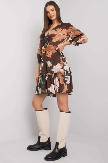 Pruun kleit Pensacola vööga 2