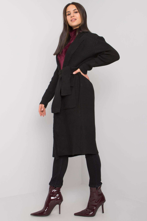 Must kardigan köitega Cordie RUE PARIS Must kardigan köitega Cordie RUE PARIS