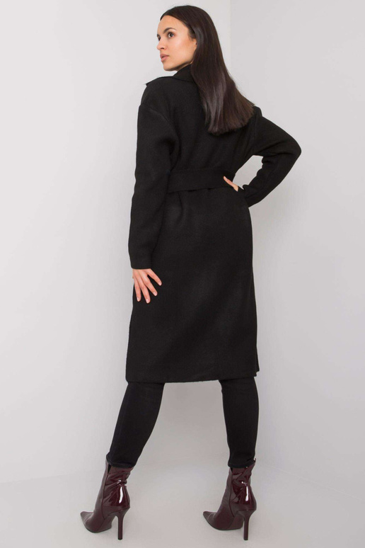 Must kardigan köitega Cordie RUE PARIS Must kardigan köitega Cordie RUE PARIS