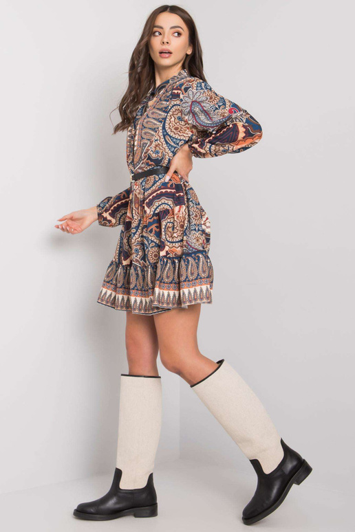 Tumesinine Milah Printiga kleit