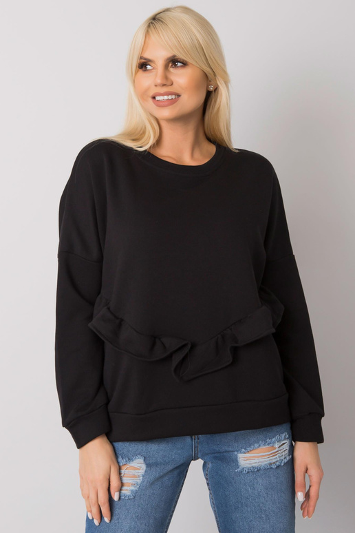 Frose RUE PARIS musta volangiga...