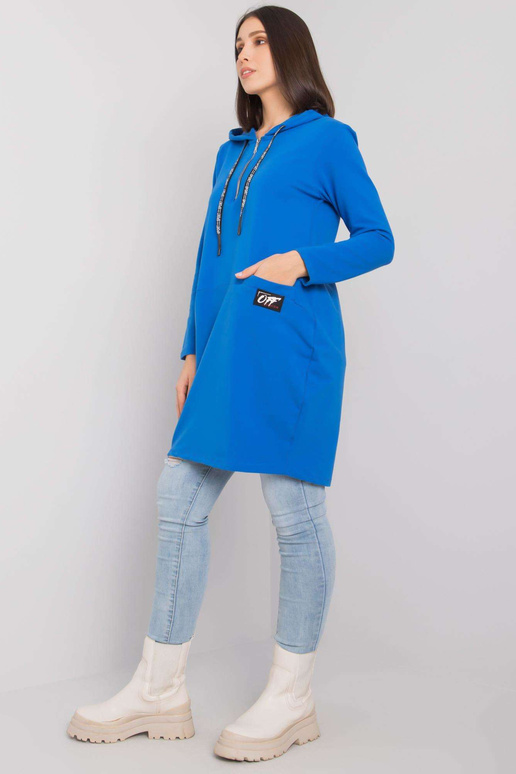 Tumesinine Plus Size puuvillane...