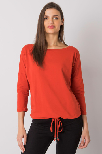 Tumeoranž pluus Fiona