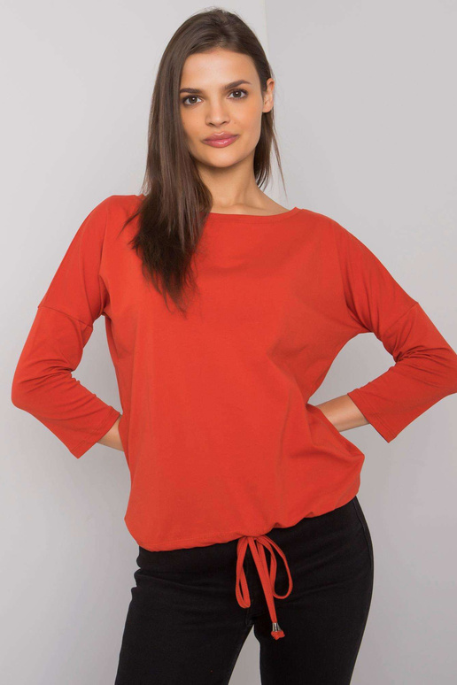 Tumeoranž pluus Fiona