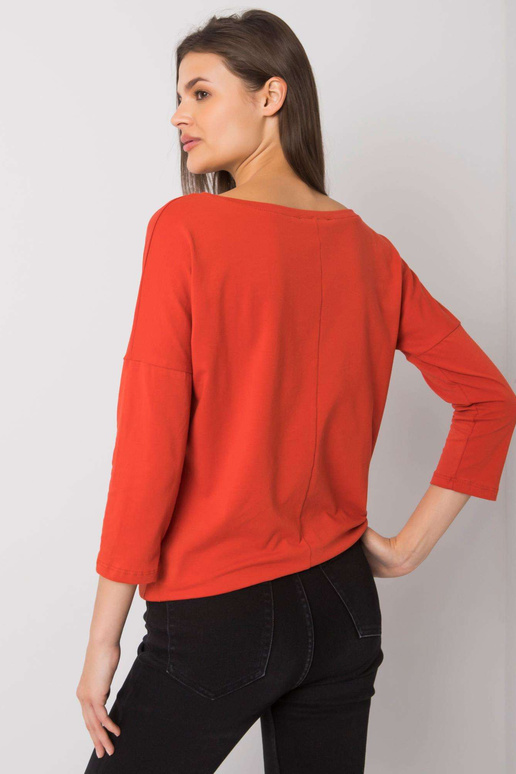 Tumeoranž pluus Fiona