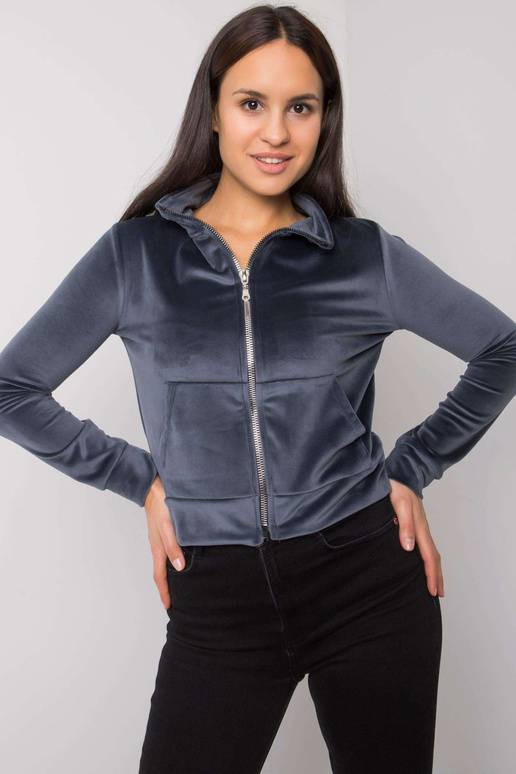 Tumehall veluurist dressipluus...