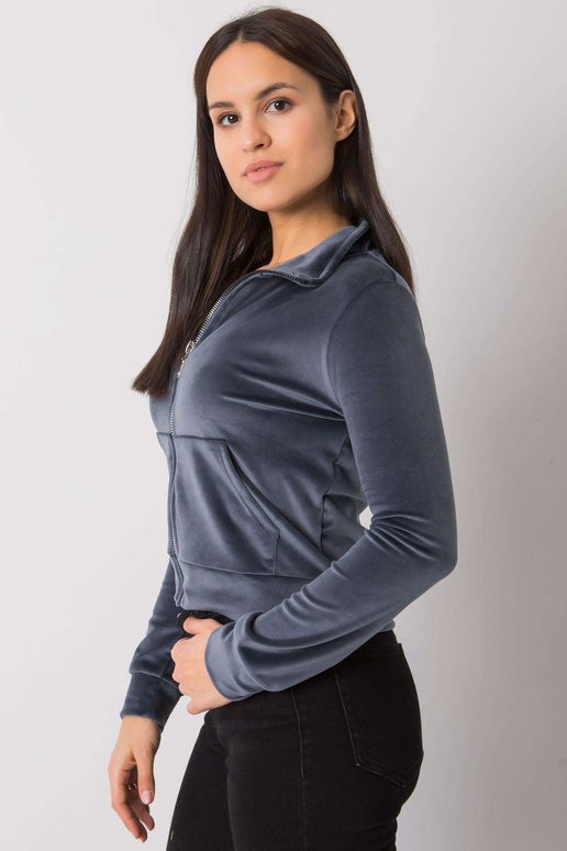 Tumehall veluurist dressipluus...