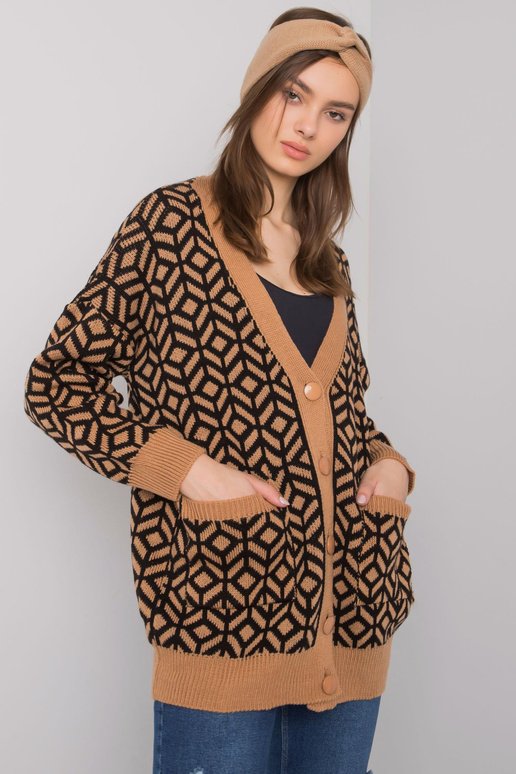 Must ja beež kardigan Abrantes RUE PARIS