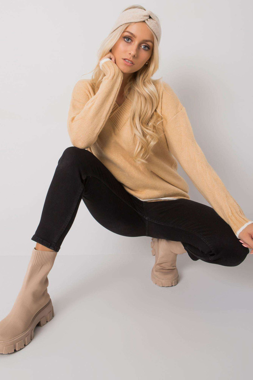 Cameli V-kaelusega kampsun Girona RUE...