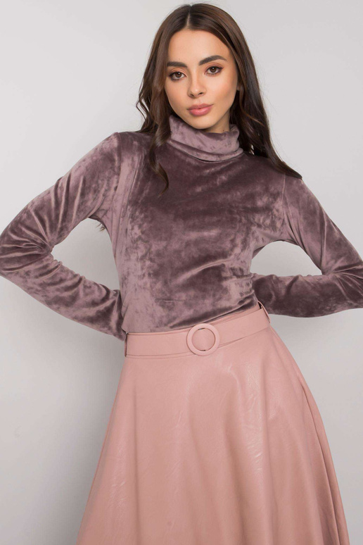 Beež veluurpluus kilpkaelusega Millau