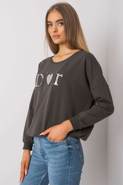 Tume khakivärvi kapuuts naistele Alodia