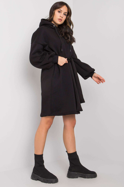 Must dressikleit Raella vööga