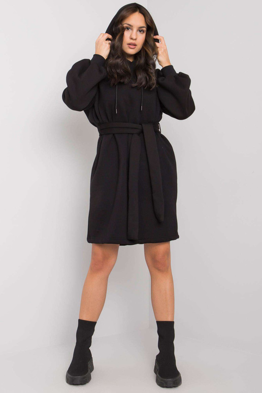 Must dressikleit Raella vööga