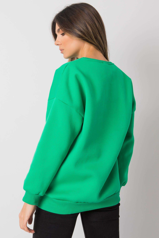 Roheline kapuutsita naiste kampsun...