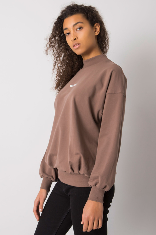 Pruun naiste dressipluus ilma...