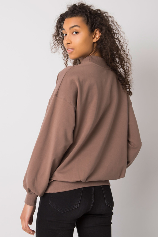 Pruun naiste dressipluus ilma...