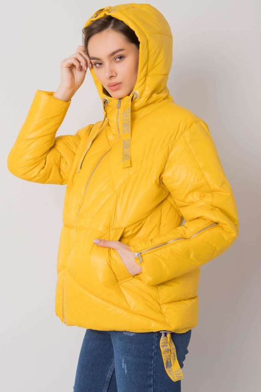 Kollane tepitud talvejope COIMBRA... Kollane tepitud talvejope COIMBRA...