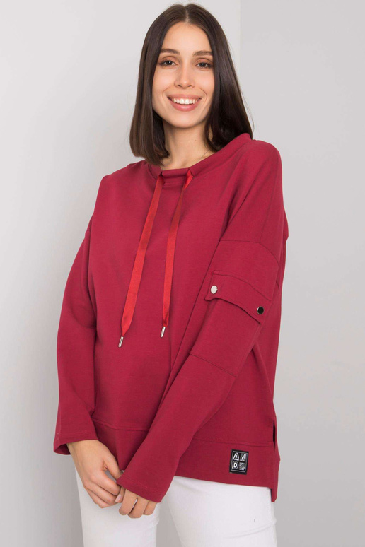 Burgundia pluss suuruses pluus...