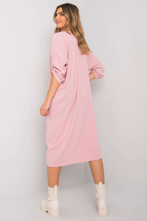 Dirty roosa avar kleit Dorsey