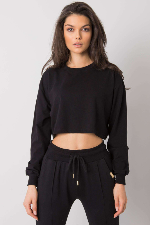 Must lühike pluus basic Simeona