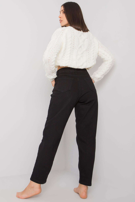 Mustad püksid mom teksad pluss suurus...