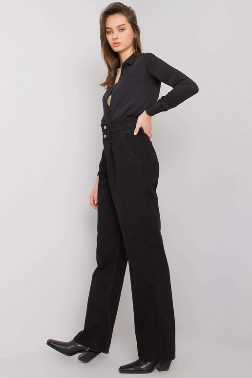 Mustad Shelburne kõrge vöökohaga...