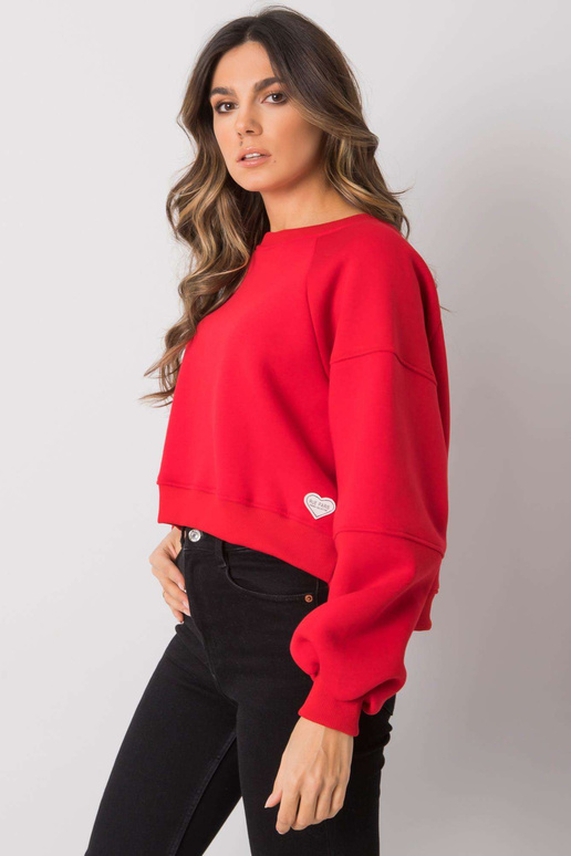 Punane puuvillane dressipluus Yessie...